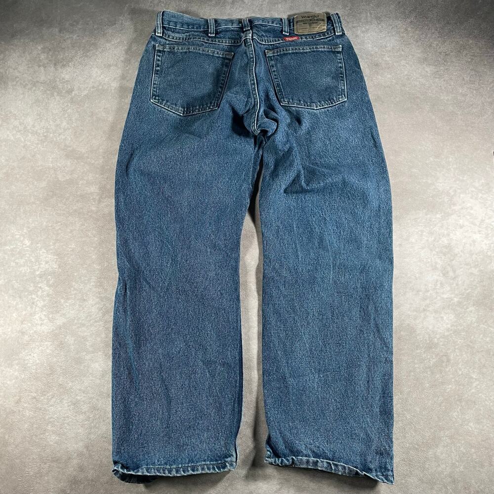 Vintage Wrangler Cotton Straight Leg Denim Jeans Men’s 33x28